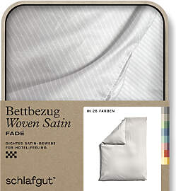 Bettbezug SCHLAFGUT "Premium Bettbezug Woven
