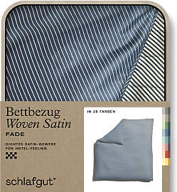 Bettbezug SCHLAFGUT "Premium Bettbezug Woven