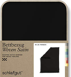 Bettbezug SCHLAFGUT "Woven Satin",