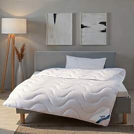 Bettdecke + Kopfkissen BECO "Sale, 2-Tlg.