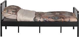 Bettgestell Mees aus Metall, modern und stabil,
