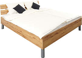 Bettgestell PRIESS "Lindau", beige
