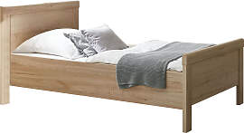 Bettgestell PRIESS "Lindau", braun