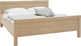 Bettgestell PRIESS "Lindau", braun
