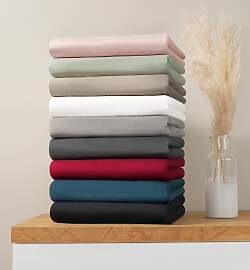 Bettlaken OTTO HOME "Desner", grau