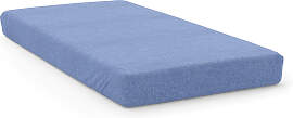 Bettlaken SETEX "Frottee", mittelblau,