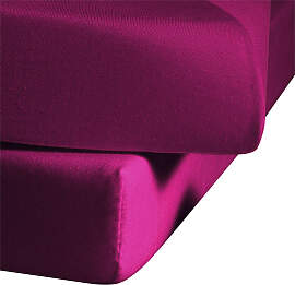 Betttuch FLEURESSE "Colours", lila