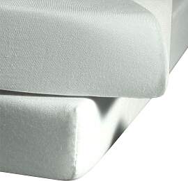 Betttuch FLEURESSE "Colours", silber