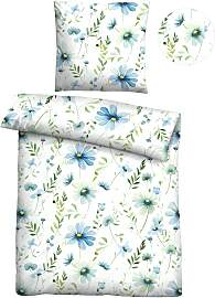 Bettwäsche "0020369", blau (eisblau),
