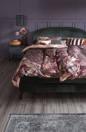 Bettwäsche "Amalia", rot (burgundy),