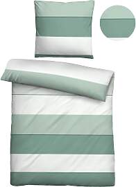 Bettwäsche BIBERNA "Antonia", grün