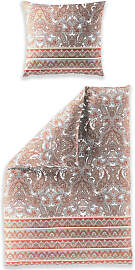 Bettwäsche BIERBAUM "3371", koralle,