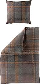 Bettwäsche BIERBAUM "4046", marone,