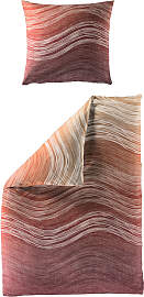 Bettwäsche BIERBAUM "4061", orange,