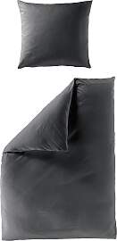 Bettwäsche BIERBAUM "Elegant uni", grau 