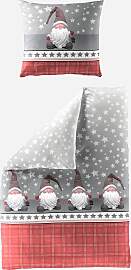 Bettwäsche BIERBAUM "Wichtel", rot