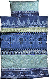 Bettwäsche CASATEX "Indi", blau