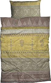 Bettwäsche CASATEX "Indi", gelb