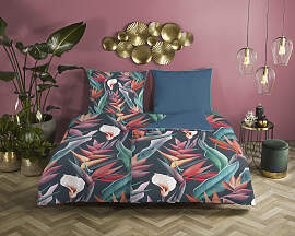 Bettwäsche DESCANSO "Chloe", bunt