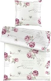Bettwäsche Diary Rose ca. 135x200cm