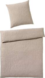 Bettwäsche ELEGANTE "Breezee", beige,