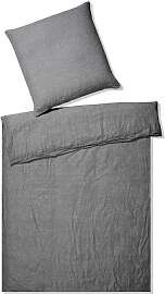 Bettwäsche ELEGANTE "Breezee", grau