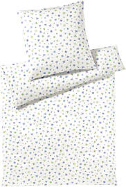 Bettwäsche ELEGANTE "Petals", blau