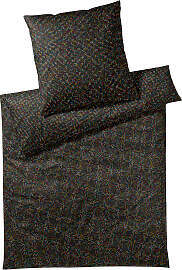 Bettwäsche ELEGANTE "Pixie", schwarz,
