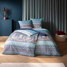 Bettwäsche ESTELLA "Carmen", 630, bleu, 