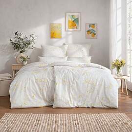 Bettwäsche ESTELLA "Svenja", gelb, B/L: 