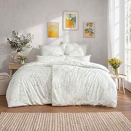 Bettwäsche ESTELLA "Svenja", grün