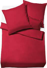 Bettwäsche FLEURESSE "Lech 3089", rot,
