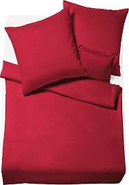 Bettwäsche FLEURESSE "Lech 3089", rot,
