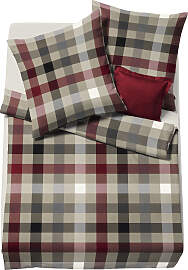 Bettwäsche FLEURESSE "Lech 3742", rot