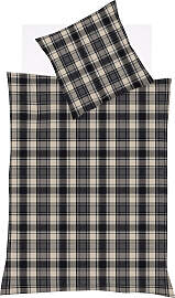 Bettwäsche FLEURESSE "Lech 4264", grau