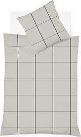 Bettwäsche FLEURESSE "Lech 4311", grau