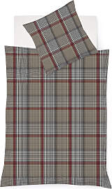 Bettwäsche FLEURESSE "Lech 4385", rot