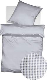 Bettwäsche FLEURESSE "Porto", grau