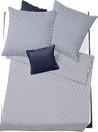 Bettwäsche FLEURESSE "Rio", blau
