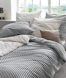 Bettwäsche FLEURESSE "Rio", grau