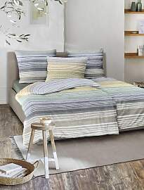Bettwäsche IRISETTE "Easy 8706", blau,