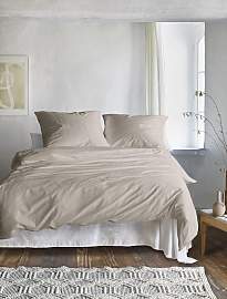 Bettwäsche IRISETTE "Lotus 8521", beige 