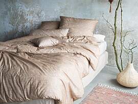 Bettwäsche IRISETTE "Mink 8835", braun, 