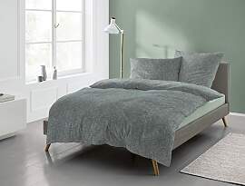 Bettwäsche IRISETTE "Mink 8835", grün, 