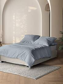 Bettwäsche IRISETTE "Paris 8000", blau, 