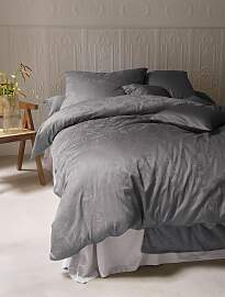Bettwäsche IRISETTE "Rio 8643", grafit, 