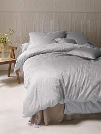 Bettwäsche IRISETTE "Rio 8643", grau,