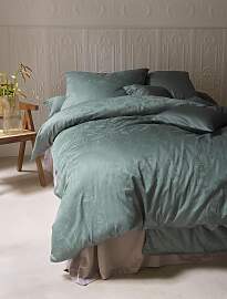 Bettwäsche IRISETTE "Rio 8643", grün,