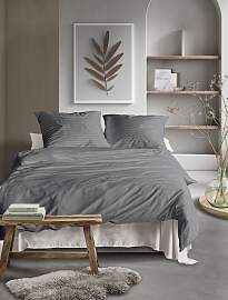 Bettwäsche IRISETTE "Tokio 8607", grau, 