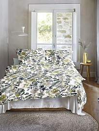 Bettwäsche IRISETTE "Wave 8623", grün